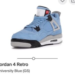 Nike air Jordan 4 retro  kids 5.5 NIB verified
